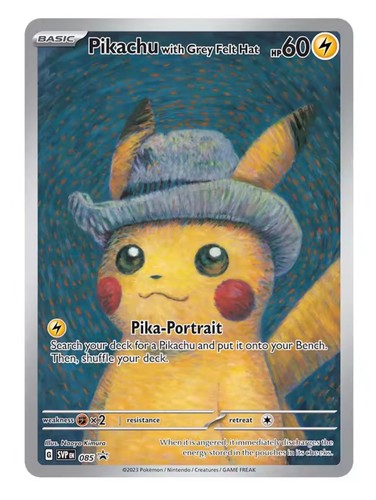 Pikachu vincent van gogh - pikachu,